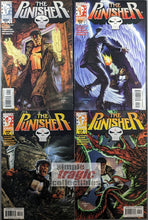 Load image into Gallery viewer, Punisher #1-4 Comic Book Cover Art by Bernie Wrightson and Joe Jusko
