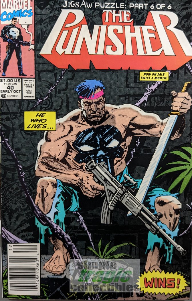 Punisher #40 Comic Book Cover Art