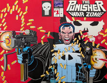 Load image into Gallery viewer, The Punisher War Zone #1 Wraparound Comic Book Cover Art by John Romita Jr.
