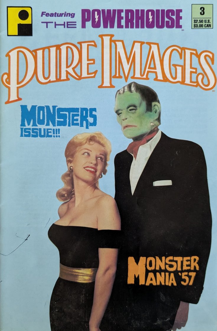 Pure Images #3 Magazine Cover Art MONSTERS SSUE