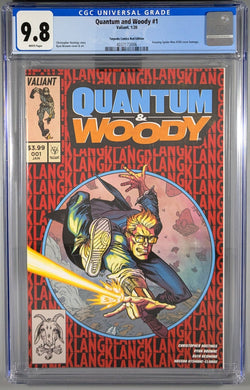 Quantum And Woody (2020) #1 (Torpedo Exclusive) CGC 9.8 Comic Book Cover Art by Ryan Browne