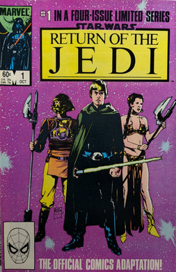 Star Wars: Return Of The Jedi #1 Comic Book Cover Art by Bill Sienkiewicz