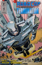 Load image into Gallery viewer, Robocop Versus The Terminator #4 Comic Book Cover Art by Walter Simonson
