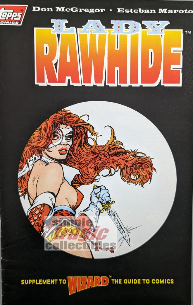Lady Rawhide Ashan #1 Comic Book Cover Art by Esteban Maroto