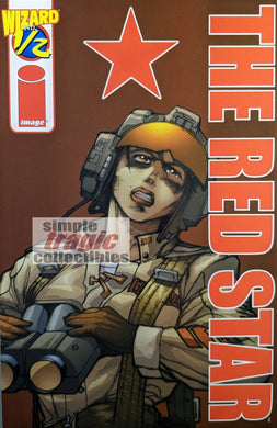 The Red Star #1/2 Wizard Comic Book Cover Art