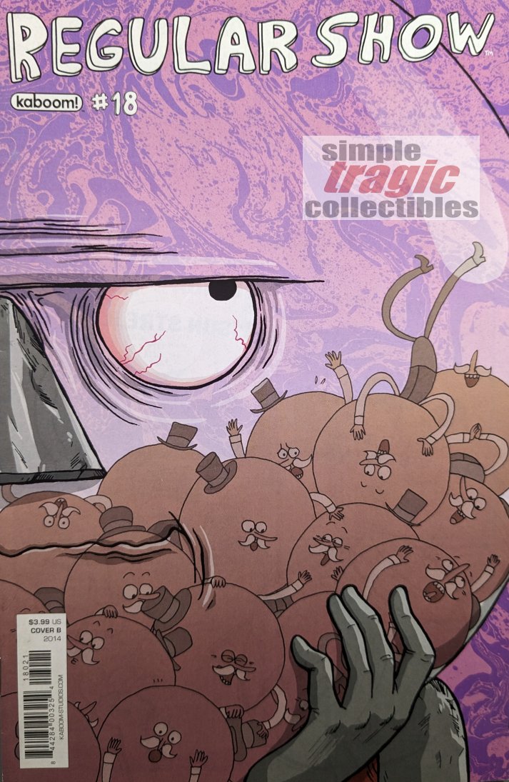 Regular Show #18 Comic Book Cover Art by Joanna Krotka