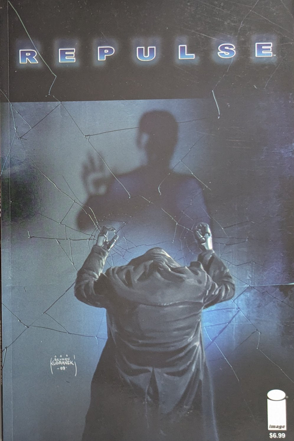 Repulse Graphic Novel Cover Art by Szymon Kudranski