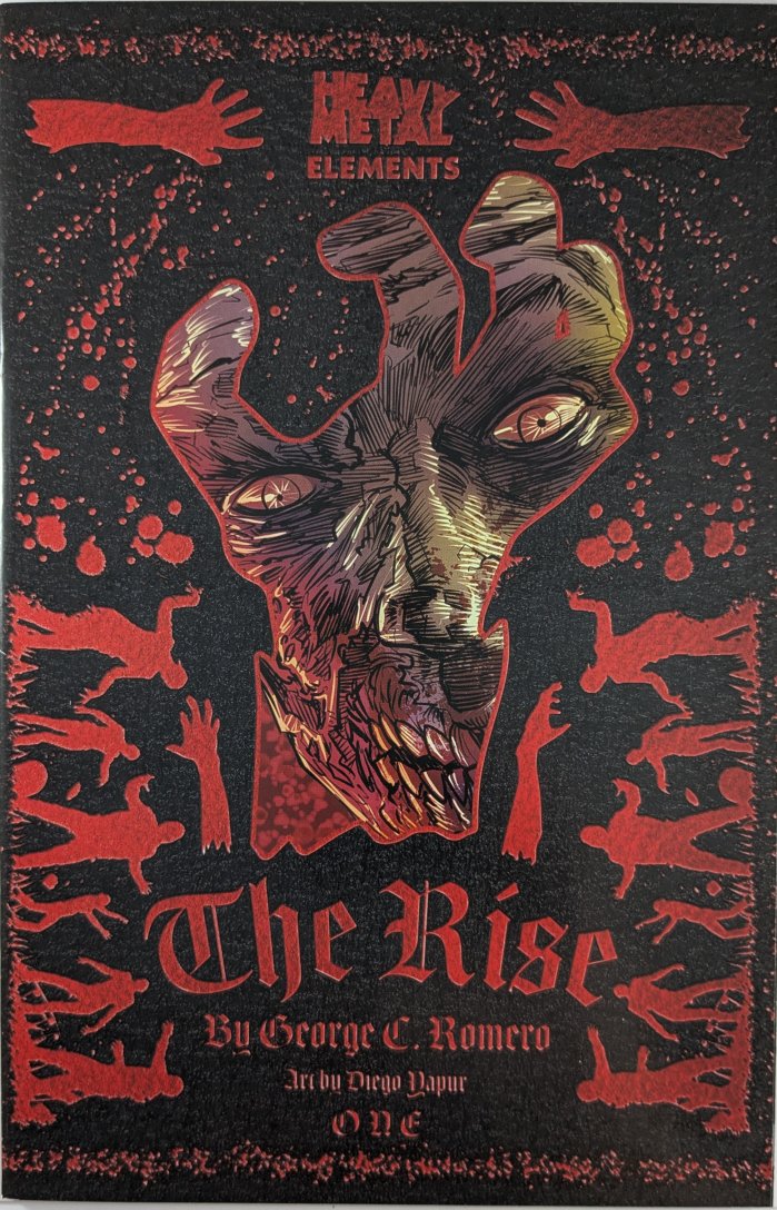 The Rise #1 Comic Book Cover Art by Diego Lapur