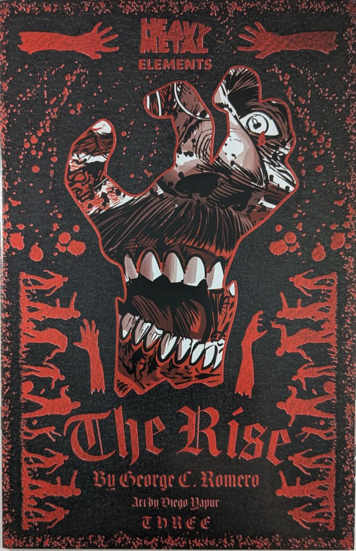 The Rise #3 Comic Book Cover Art by Diego Lapur