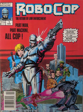 Robocop #1 Magazine Cover Art by Mark Texeira