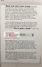 Load image into Gallery viewer, Rock 'N' Roll Is Here To Pay Book Back Cover Art
