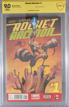 Load image into Gallery viewer, Rocket Raccoon (2014) #1 CBCS 9.0 Comic Book Cover Art by Skottie Young
