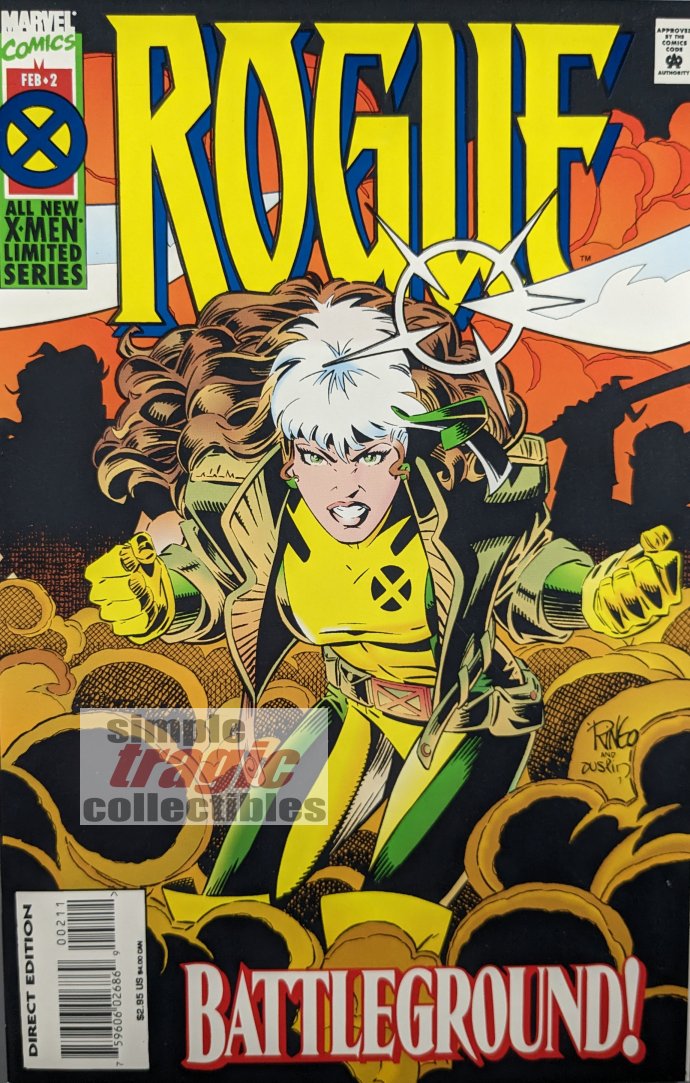 Dc Rougue Rogue (1995) #2 (of 4) – Simple Tragic Collectibles