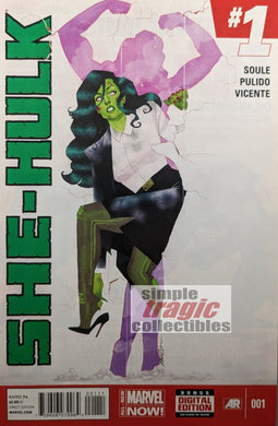 She-Hulk #1 Comic Book Cover Art