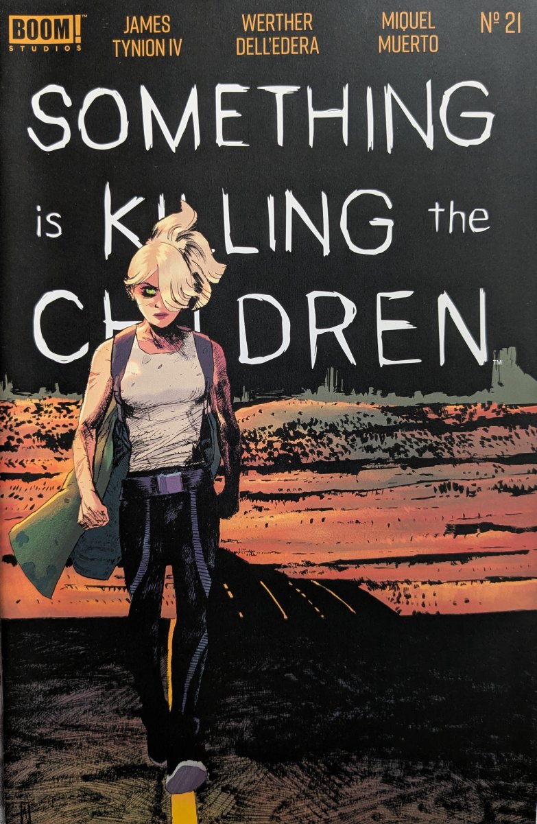 Something Is Killing The Children #21 Comic Book Cover Art by Werther Dell'Edera