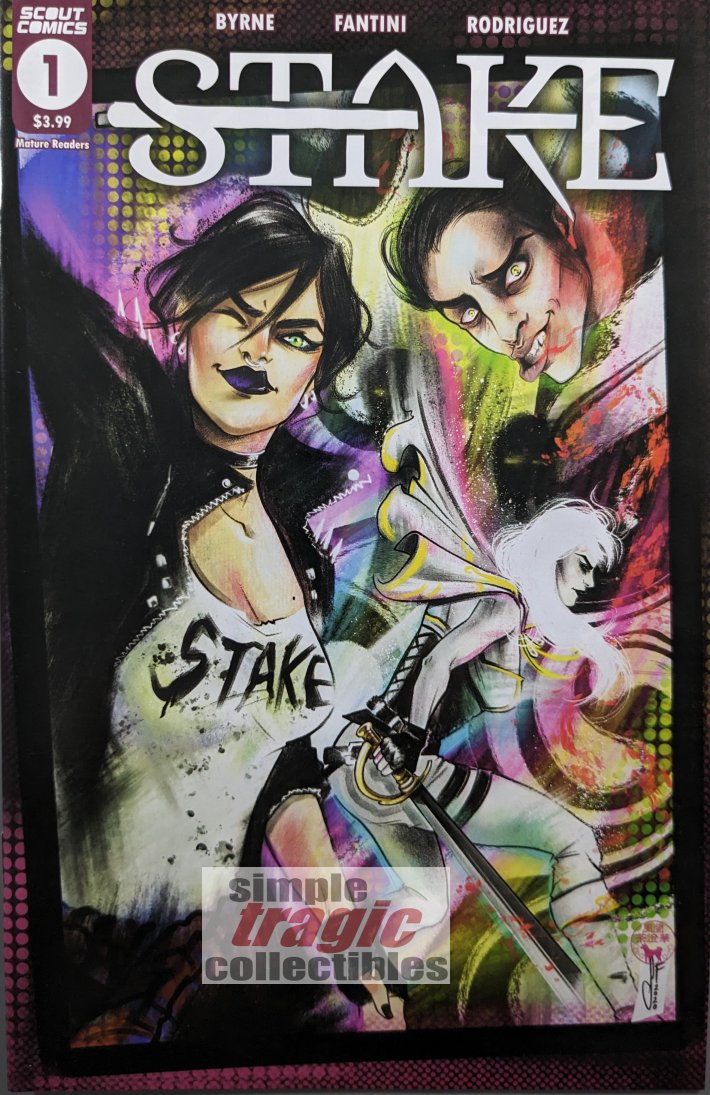 Stake #1 Comic Book Cover Art