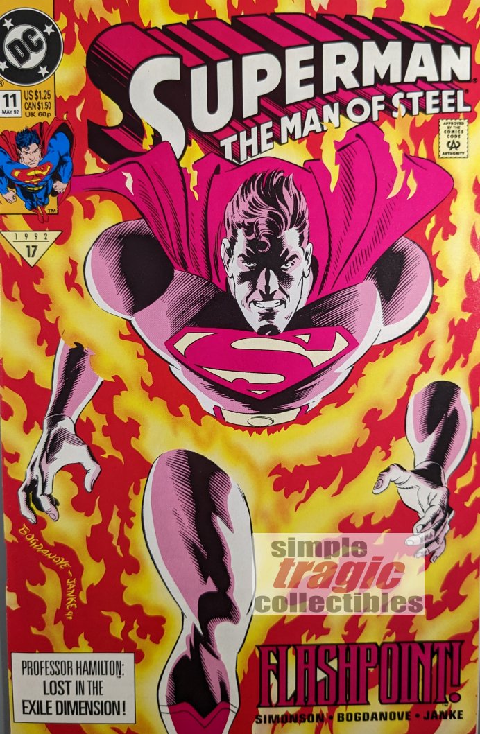 Superman: The Man of Steel (1991) #11 – Simple Tragic Collectibles