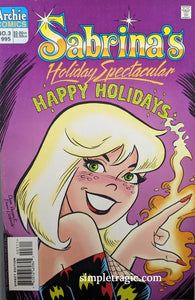 Sabrina's Holiday Spectacular #3 Comic Book Cover Art