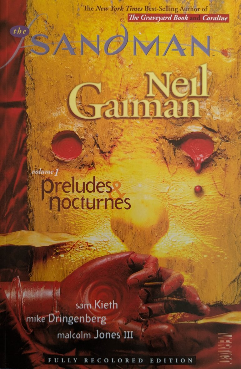 Sandman: Preludes & Nocturnes Trade Paperback Cover Art by Dave McKean