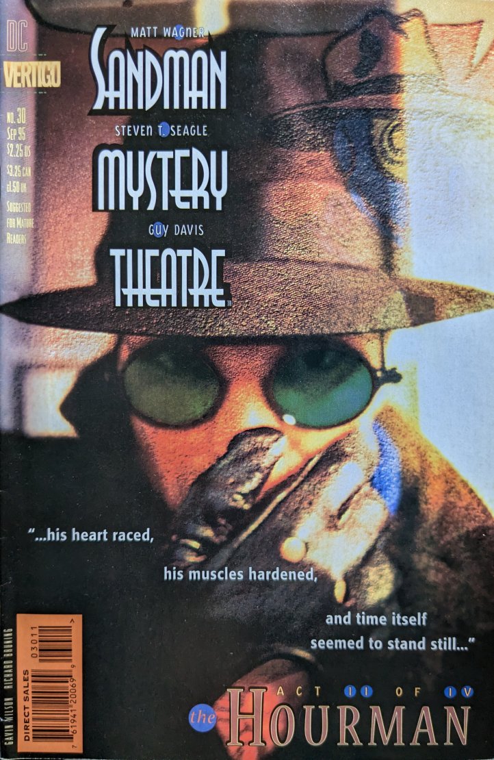 Sandman Mystery Theatre #30 Comic Book Cover Art by Gavin Wilson