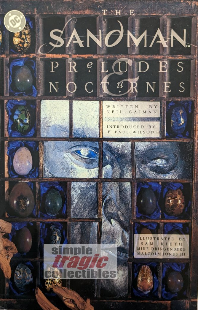 Sandman: Preludes & Nocturnes TPB Cover Art by Dave McKean