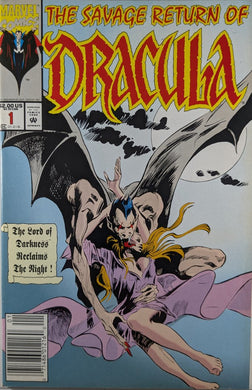 The Savage Return Of Dracula #1 Comic Book Cover Art by Gene Colan