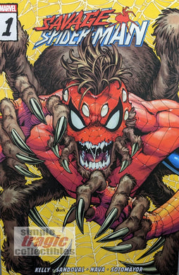 Savage Spider-Man #1 Walmart Variant Comic Book Cover Art by Todd Nauck