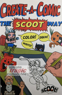 Create-A-Comic #1 2nd Print Comic Book Cover Art by Rich Rivera