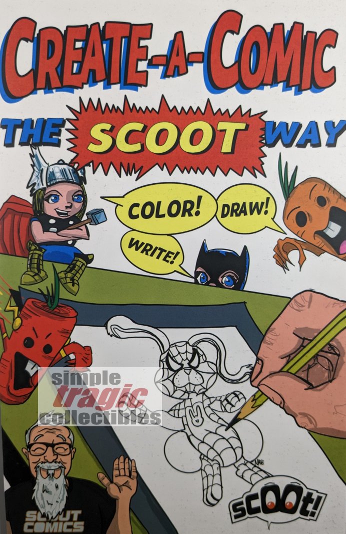 Create-A-Comic #1 2nd Print Comic Book Cover Art by Rich Rivera