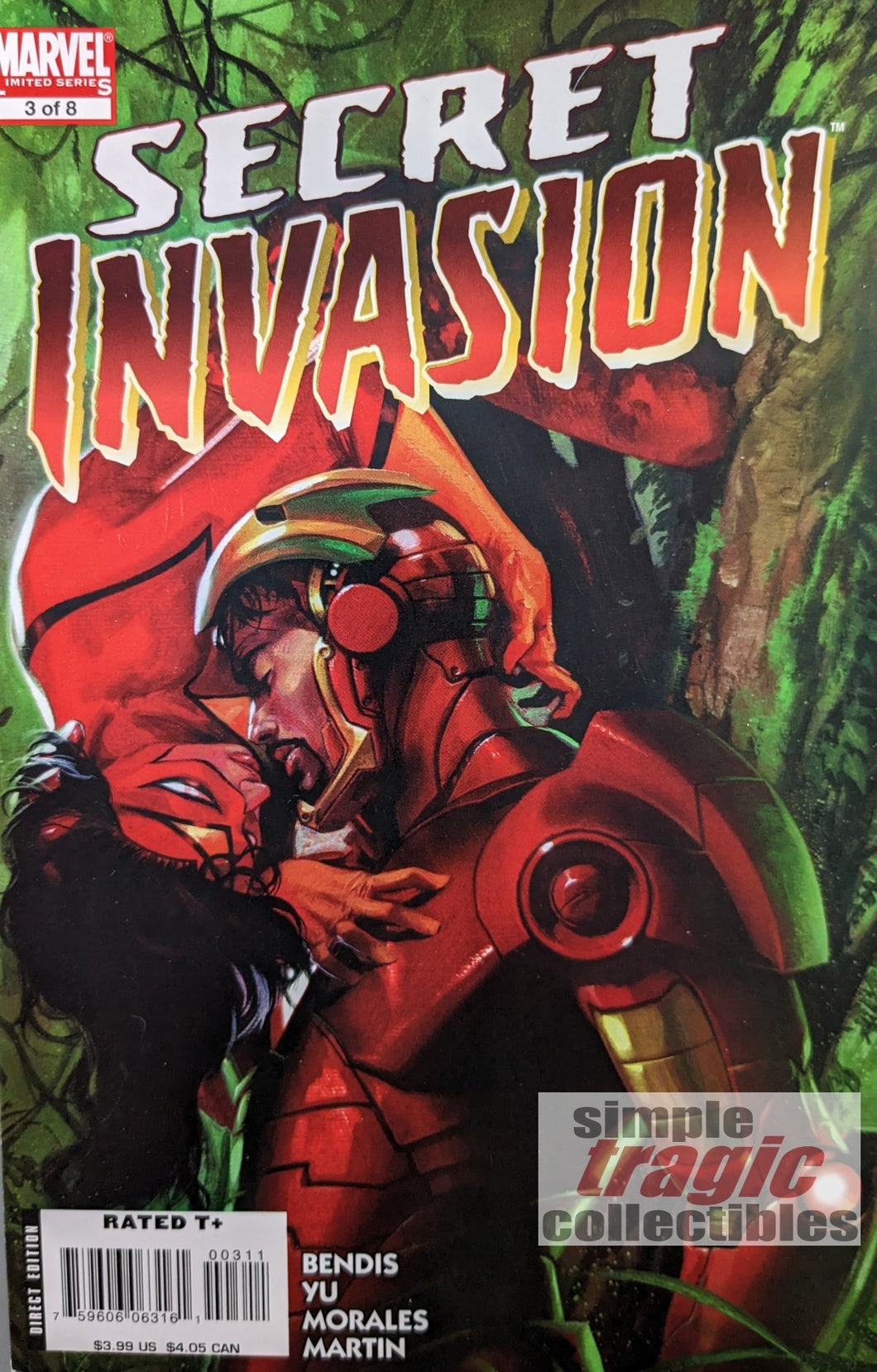 Secret Invasion #3 Comic Book Cover Art by Gabriele Dell'Otto