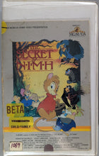 Load image into Gallery viewer, The Secret Of NIMH (1982) - Betamax Cassette - Front Cover Art
