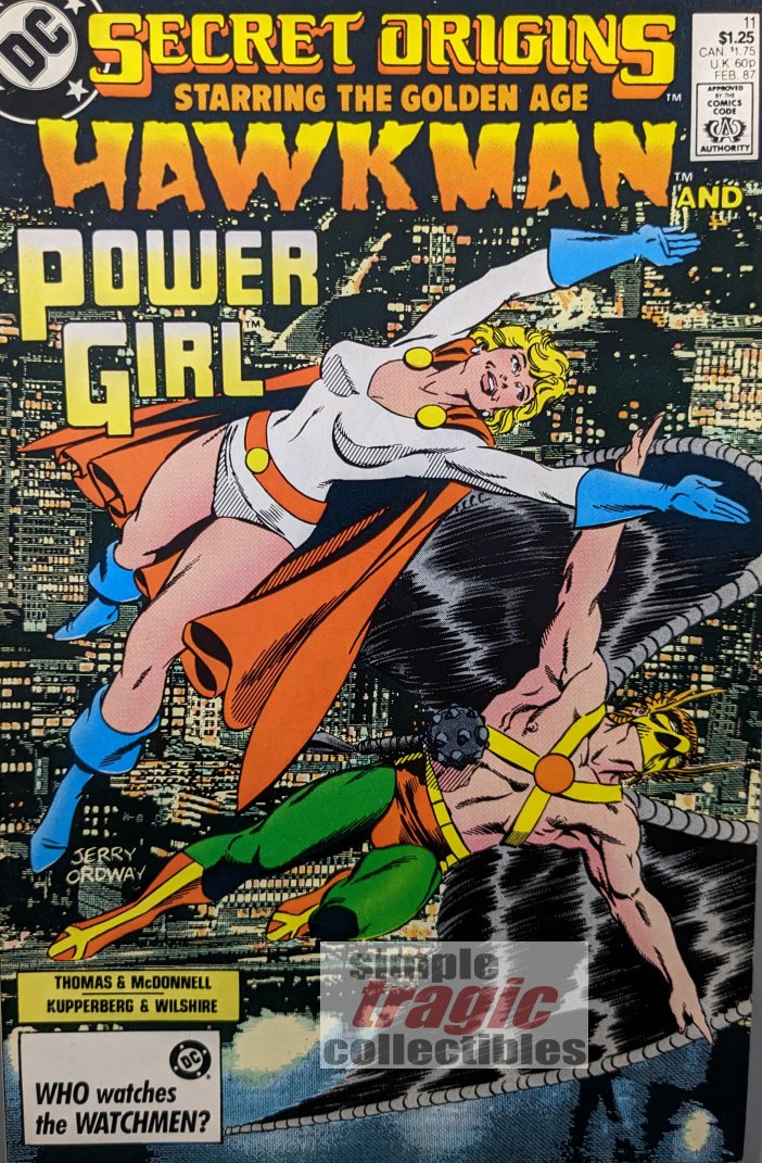 Secret Origins 1986 11 Simple Tragic Collectibles
