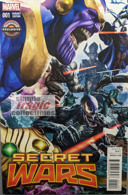 Secret Wars #1 Gamestop Exclusive Comic Book Cover Art by Greg Horn