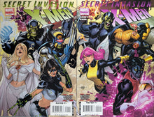Load image into Gallery viewer, Secret Invasion: X-Men #1-2 Comic Book Cover Art by Terry Dodson
