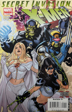 Secret Invasion: X-Men #1 Comic Book Cover Art by Terry Dodson