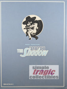 The Shadow 1941: Hitler's Astrologer Graphic Novel Back Cover Art
