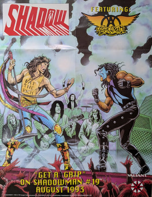 Shadowman #19 Comic Book Promo Poster Art by Bob Hall