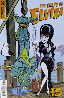 The Shape Of Elvira #2 Variant Cover B Comic Book Cover Art by J. Bone