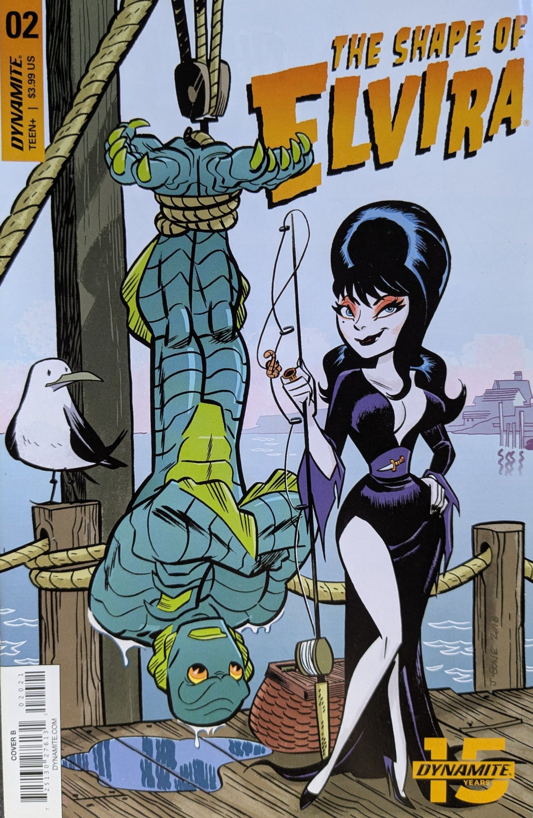 The Shape Of Elvira #2 Variant Cover B Comic Book Cover Art by J. Bone