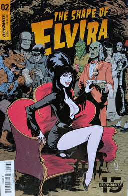 The Shape Of Elvira #2 Variant Cover C Comic Book Cover Art by Dave Acosta
