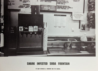 Shark Infested Soda Fountain (2012) Third Man Vault #14 Photo Book Cover Art by Alison Mosshart