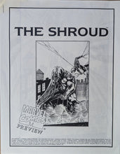 Load image into Gallery viewer, The Shroud Preview (1994) Promotional Copy Cover Art by M.C. Wyman
