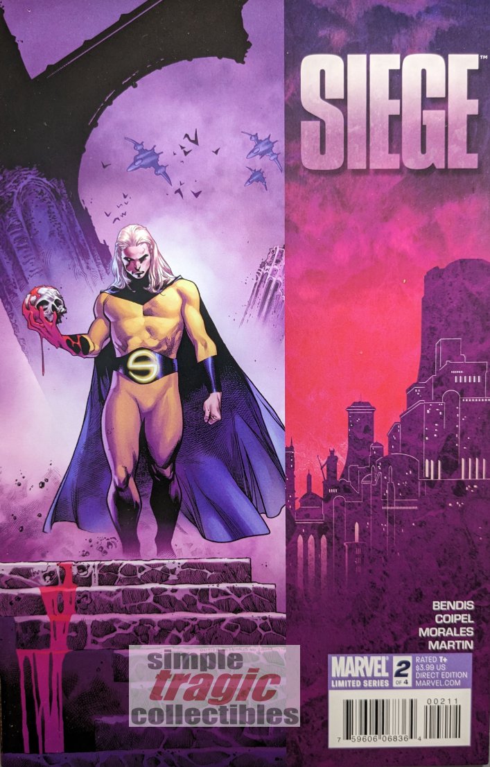 Siege: Embedded #1 Comic Book Cover Art by Adi Granov