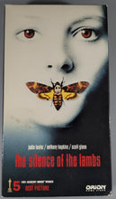 Load image into Gallery viewer, The Silence Of The Lambs (1991) - VHS Cassette Front Cover Art
