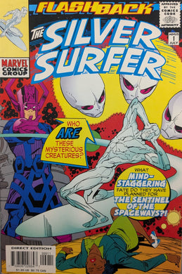Silver Surfer #-1 Comic Book Cover Art by Ron Garney