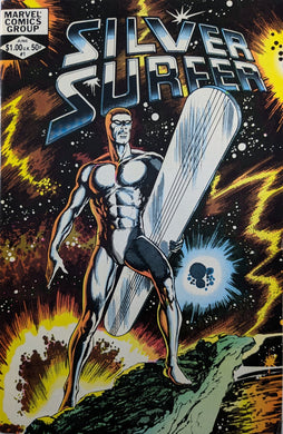 Silver Surfer #1 Comic Book Cover Art by John Byrne