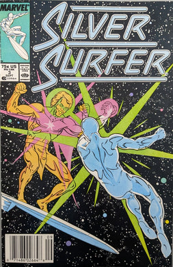 Silver Surfer #3 Comic Book Cover Art by Marshall Rogers