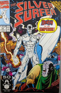 Silver Surfer #53 Comic Book Cover Art by Ron Lim