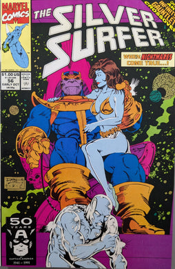 Silver Surfer #56 Comic Book Cover Art by Ron Lim