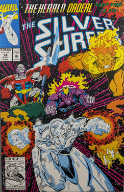 Silver Surfer #74 Comic Book Cover Art by Ron Lim